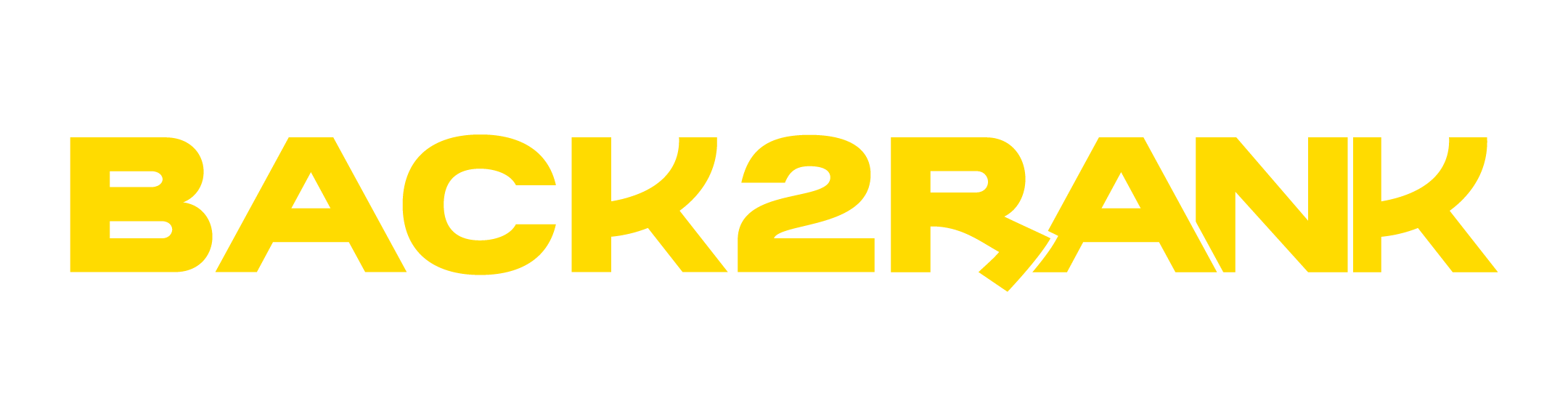 Back2Rank yellow logo