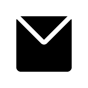 Dark Email Icon